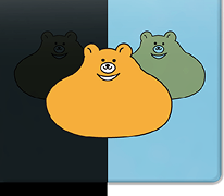 クリアカラーのアクリル板