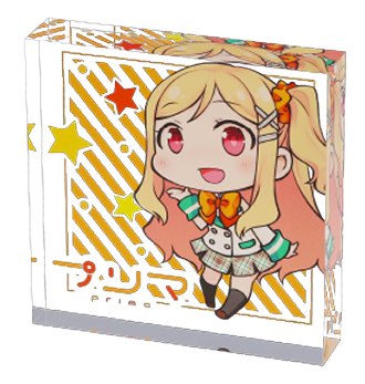 アクリルブロックの作例