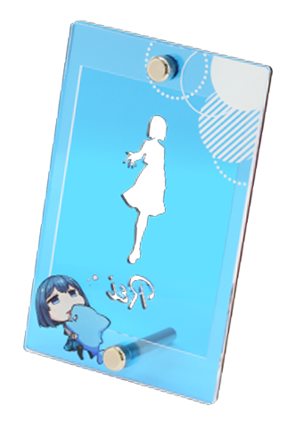 アクリルカードケースの作例